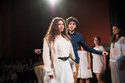 Eine Szene aus dem Stück «Celtic Night», fotografiert während der Hauptprobe. (Bild: Dominik Wunderli, Luzern 14. Februar 2019)