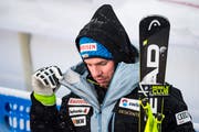Enttäuschter Beat Feuz nach Platz 4 in der Abfahrt. (Bild: Jean-Christophe Bott/Keystone, Åre, 9. Februar 2019)