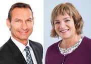 Oliver Imfeld (links) und Claudia Röösli. (Bild: PD)