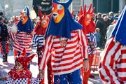 Die Fasnacht geht los: Gestern zogen die Narren durch Weinfelden (Bild: Donato Caspari)