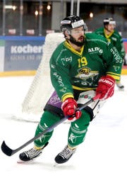 Thurgaus Léonardo Fuhrer spielte zwei Jahre lang beim Playoff-Gegner Ajoie. (Bild: Mario Gaccioli, Weinfelden, 2. Dezember 2018)