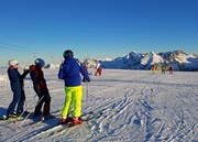Mit der Aktion «Early Gamserrugg» war es den Wintersportlern möglich, bereits vor dem offiziellen Betriebsbeginn die Pisten zu befahren. (Bild: PD)