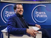 Dürfte seine Immunität wohl behalten: Italiens Innenminister Matteo Salvini. (Bild: KEYSTONE/EPA ANSA/FABIO FRUSTACI)