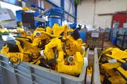 Produktion von Teilen bei der Denipro AG in Weinfelden. (Bild: Mario Testa (29. Januar 2019))