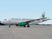 Die Schweizer Fluggesellschaft Germania Flug AG liegt nun vollständig in Händen von Schweizer Besitzern. Bisher gehörten 40 Prozent der Anteile der inzwischen Konkurs gegangenen deutschen Germania. (Bild: Gerry Ebner / Keystone)