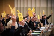 Am 5. März stimmen die Parlamentarier über eine befristete Stelle in der Gossauer Stadtentwicklung ab. (Bild: Urs Bucher (12. Januar 2016))