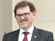 Die Thurgauer SVP schickt Regierungsrat Jakob Stark in den Ständerats-Wahlkampf. Der 1958 geborene Finanzdirektor soll im kommenden Herbst den SVP-Sitz des zurücktretenden Roland Ebrle in der Kleinen Kammer verteidigen. (Bild: Keystone/WALTER BIERI)