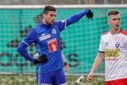 Luzern-Stürmer Tomi Juric schoss im letzten Testspiel gegen Chiasso zwei Tore zum 3:1-Sieg. (Bild: Andy Mueller/Freshfocus (Luzern, 26. Januar 2019))