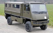 Die Mowag in Kreuzlingen unterzieht die Duros der Schweizer Armee einer Generalüberholung. (Bild: PD)
