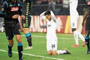 Salim Khelifi trauert einer vergebenen Chance gegen Napoli nach. (Bild: Daniela Frutiger/Freshfocus (Zürich, 14. Februar 2019))