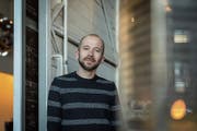 Er sei ein Schnellschreiber, sagt Ralf Bruggmann. (Bild: St. Gallen, 18.2.2019/Hanspeter Schiess)