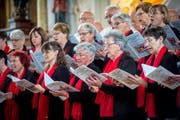 Gibt es noch ein «Halleluja»? Zurzeit haben einige Kirchenchöre der Region mit einem Mitgliederschwund zu kämpfen. Bild: Reto Martin