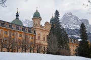 Die Zukunft des «Kollegis» in Schwyz ist ungewiss. (Bild: Jürg Auf der Maur)