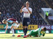 Harry Kane feierte sein Comeback mit einem Tor, verlor aber mit Tottenham in Burnley (Bild: KEYSTONE/AP PA/MARTIN RICKETT)