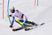 Der junge Isenthaler Robin Bissig war am Wochenende kaum zu bremsen. (Bild: Georg Epp (Andermatt, 23. Februar 2019))
