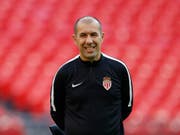 Monacos Trainer Leonardo Jardim hat gut lachen: Seit er zurück ist, gewinnt das Team wieder regelmässig (Bild: KEYSTONE/AP/FRANK AUGSTEIN)