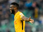 Jean-Pierre Nsame vergab viele Torchancen und traf dann doch noch zum Sieg (Bild: KEYSTONE/GIAN EHRENZELLER)