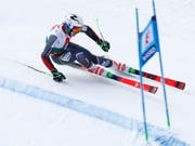 Weltmeister Henrik Kristoffersen auf dem Weg zu seinem zweiten Sieg im Riesenslalom (Bild: KEYSTONE/AP/GABRIELE FACCIOTTI)