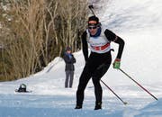 Simon Ehrbar aus Andermatt absolviert jährlich rund 560 Trainingsstunden. Bild: pd (Sörenberg, 17. Februar 2019)