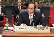 Der ägyptische Präsident Abdel Fattah al-Sisi. (Bild: Khaled Elfiqi /EPA, Sharm el-Sheikh. 25. Februar 2019)