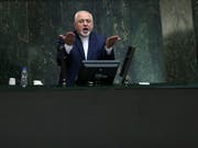 Der iranische Aussenminister Mohammed Dschawad Sarif hat seinen Rücktritt verkündet. (Bild: KEYSTONE/AP/VAHID SALEMI)