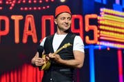 Wolodymyr Selenski während eines Auftritts in Kiew. (Bild: Alexander Gusev/Keystone; 26. Mai 2018)