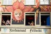 Das Restaurant Fritschi in der Luzerner Altstadt. (Bild: Jakob Ineichen, 23. Februar 2017)