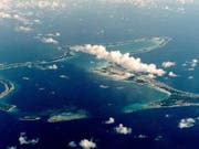 Die Chagos-Inseln im Indischen Ozean sollen an Mauritius zurückgehen, sagt das Uno-Gericht. (Bild: Keystone/PA FILES/US DEPT OF DEFENSE)