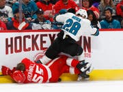 Timo Meier hat nach gut drei Vierteln der Qualifikation bereits 52 Skorerpunkte (21 Tore/31 Assists) auf dem Konto (Bild: KEYSTONE/AP/PAUL SANCYA)