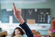 Die Luzerner Schüler sind mit dem Unterricht zufrieden und geben die Note 5. (Bild: Boris Bürgisser, Willisau, 27. März 2018)