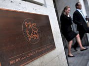 Die Traditionsmarke Merrill Lynch soll weitestgehend von der Bildfläche verschwinden. (Bild: KEYSTONE/EPA/ANDY RAIN)
