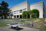 Der Verkauf des alten Grundstücks soll den Schulhausneubau mitfinanzieren. (Bild: Benjamin Manser, 2. Juni 2017)