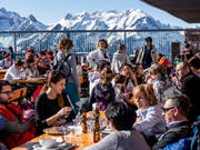 Die Schweiz ist derzeit als Winterferiendestination gefragt. (Bild: KEYSTONE/TI-PRESS/FRANCESCA AGOSTA)