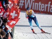 Machte den Schweizer Fans im 10-km-Lauf mit Einzelstart viel Freude: Nadine Fähndrich lief auf den tollen 5. Platz (Bild: KEYSTONE/PETER SCHNEIDER)