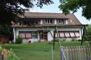Das alte Gebäude des Kindergartens an der Thomas-Bornhauser-Strasse steht derzeit leer. (Bild: Annina Flaig)