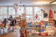 Der private Hort im Riethüsli bietet Platz für maximal 16 Kinder. Der Bedarf liege bei 100 Plätzen, heisst es im Quartier. (Bild: Urs Bucher)