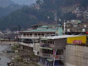 Ein Terroristencamp in der Stadt Balakot in der Nähe der Kontrollinie in Kaschmir soll nach indischen Angaben Ziel eines Luftangriffs geworden sein. (Bild: Keystone/AP/AQEEL AHMED)