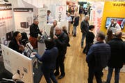 Blick in die Ausstellung der Immozionale Thurgau 2019 im Dreispitz Kreuzlingen. (Bild: PD)