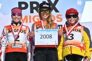 Auch Meret Muheim (links) hat die Qualifikation des Grand Prix Migros geschafft. (Bild: alphafoto.com, 24. Februar 2019)