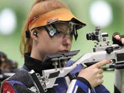 Nina Christen feierte am Weltcup in Neu-Dehli den grössten Erfolg ihrer Karriere (Bild: KEYSTONE/AP/EUGENE HOSHIKO)