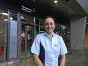 Die medizinische Praxisassistentin Leonora Berisha arbeitet im Permanence MedCenter im Bahnhof Luzern. (Bild: hor)