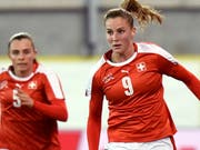 Ana Maria Crnogorcevic erzielte am Algarve Cup den einzigen Schweizer Treffer gegen Schweden (Bild: KEYSTONE/WALTER BIERI)