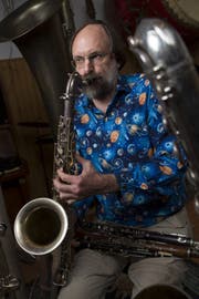 Am Saxofon begeisternd: Scott Robinson. (Bild: Pi Recordings)