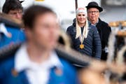Auch «Ischellner» feierten die Weltmeisterin lautstark.
