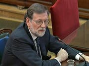 Für den ehemaligen spanischen Regierungschef Mariano Rajoy bleibt die katalanische Unabhängigkeitsbewegung ein Angriff auf die nationale Souveränität Spaniens. (Bild: KEYSTONE/EPA EFE/SPANISH SUPREME COURT'S INSTITUT HANDOUT)
