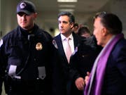 Will umfassend aussagen: Michael Cohen, Ex-Anwalt von US-Präsident Donald Trump. (Bild: KEYSTONE/AP/MANUEL BALCE CENETA)