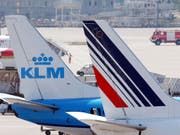 Air France und die niederländische Airline KLM haben sich 2004 zusammengeschlossen. (Bild: KEYSTONE/STEFFEN SCHMIDT)