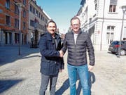 Gabriel Macedo (links) wird bald Stadtpräsident von Amriswil, Urs Müller kandidiert für das Stadtpräsidium von Rheineck. (Bild: pd)