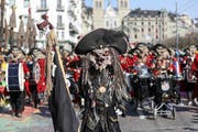 Die Nachtheueler Horw mit dem Motto Piraten. (Bild: Philipp Schmidli)