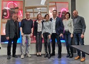 Der neue Vorstand der GLP Sektion Kreuzlingen. (Bild: PD)